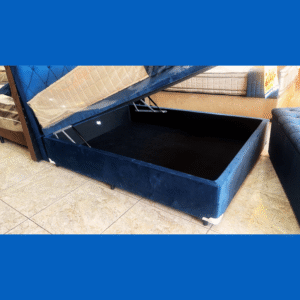 Baú casal veludo BLD