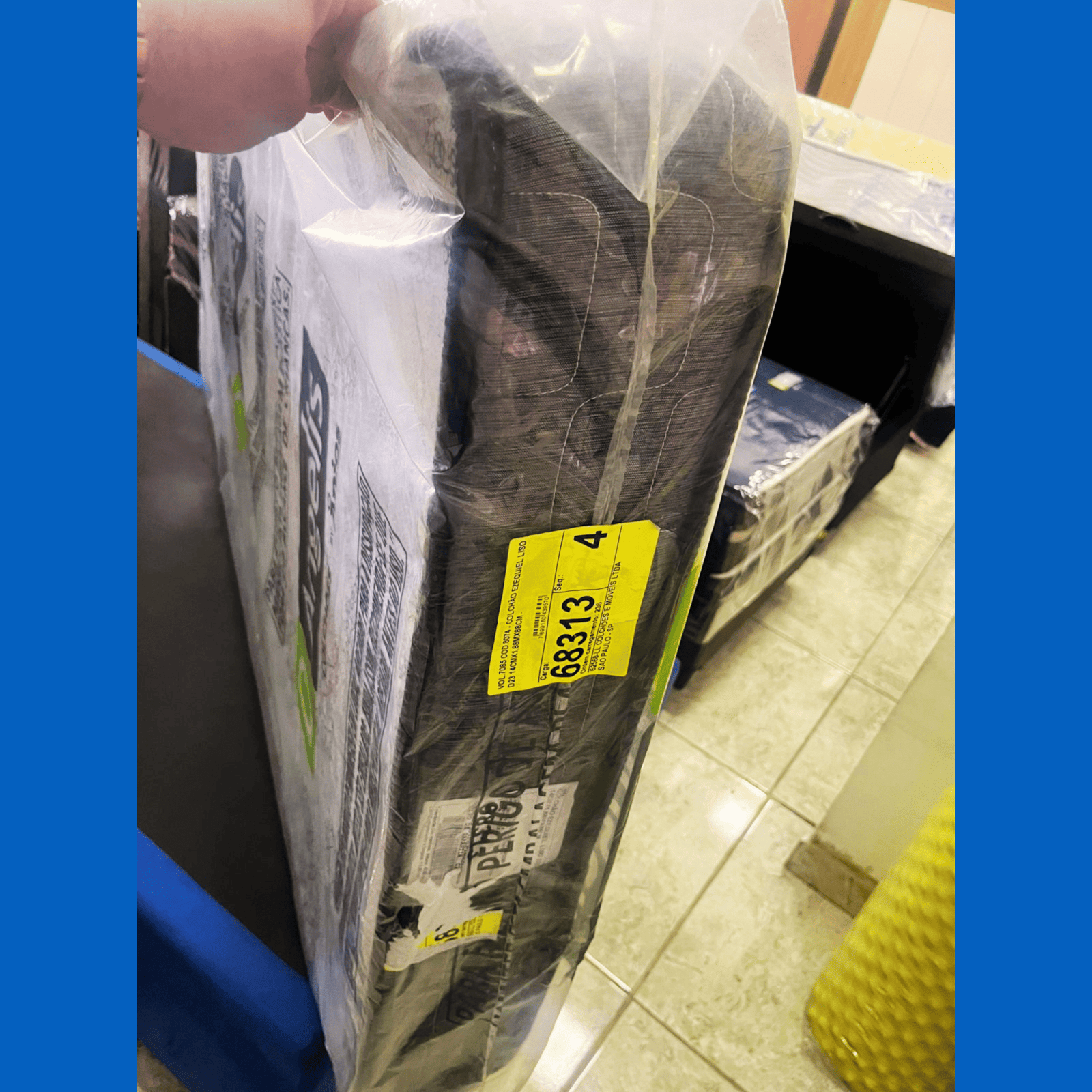 Colchão Dangelis D23 90 KG 88x188x14