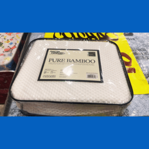 Protetor casal Bambu impermeável Macio não esquenta